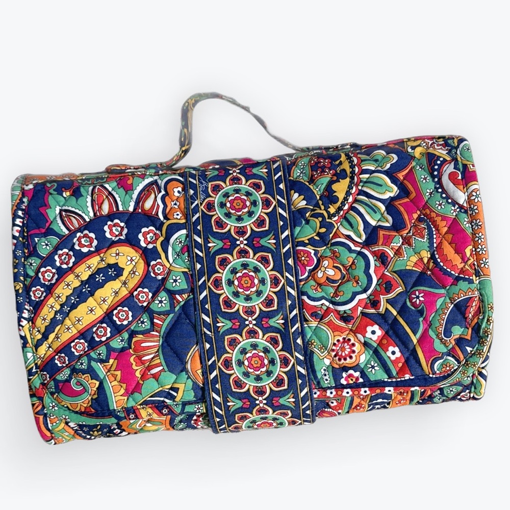 Colorful Venetian Paisley Organized All-Purpose Changing Pad Clutch Vera Bradley